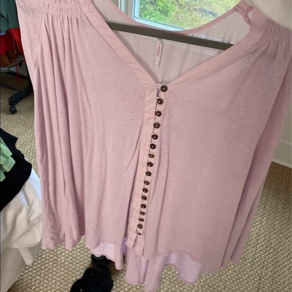 free people top doubles as a dress/coverup
